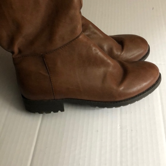 Kelsi Dagger tall brown leather Libby Boots - Picture 7 of 16